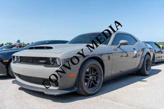2018 Dodge Challenger Nashville Cars and Coffee July 2026 Custom Design Piece #682
