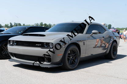 2018 Dodge Challenger Nashville Cars and Coffee July 2026 Custom Design Piece #682