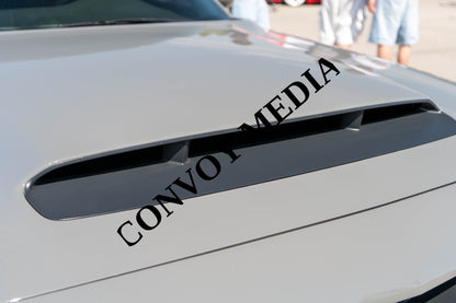 2018 Dodge Challenger Nashville Cars and Coffee July 2026 Custom Design Piece #682