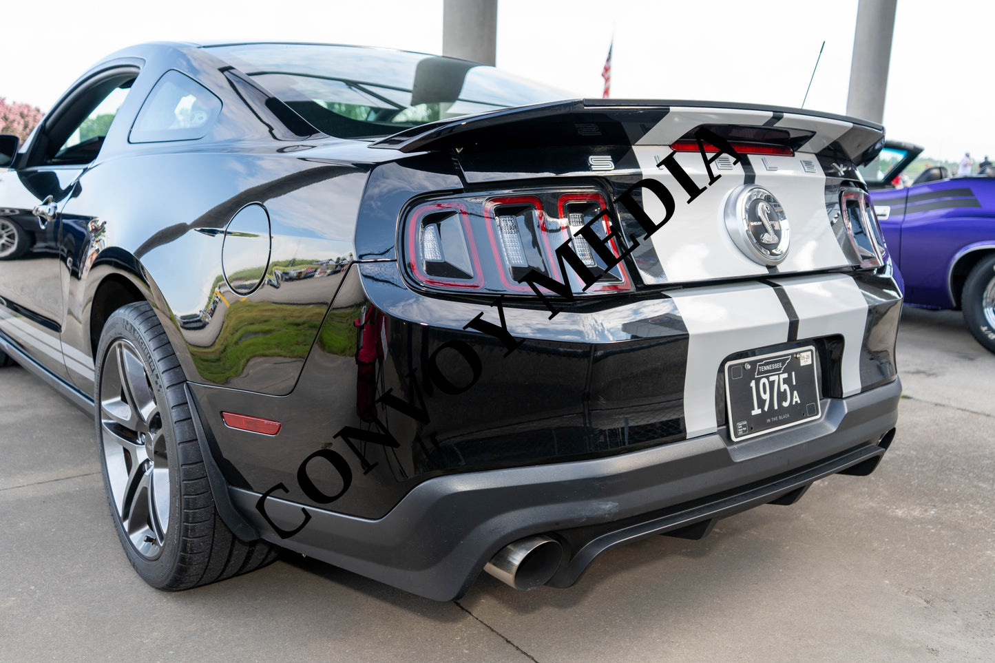 Ford Mustang Shelby GT500 Nashville Cars and Coffee July 2026 Custom Design Piece #69