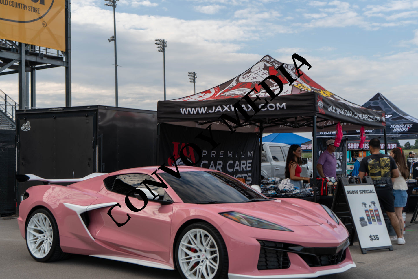 Chevrolet Corvette Z06 Nashville Cars and Coffee July 2026 Custom Design Piece #13