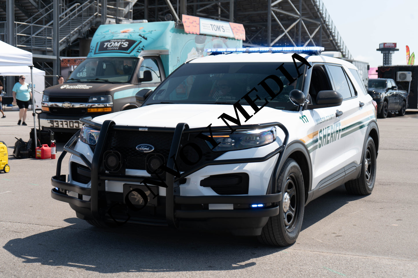 2021 Ford Explorer Nashville Cars and Coffee July 2026 Custom Design Piece #709