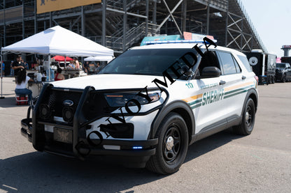 2021 Ford Explorer Nashville Cars and Coffee July 2026 Custom Design Piece #709