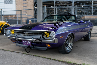 1971 Dodge Challenger Nashville Cars and Coffee July 2026 Custom Design Piece #83