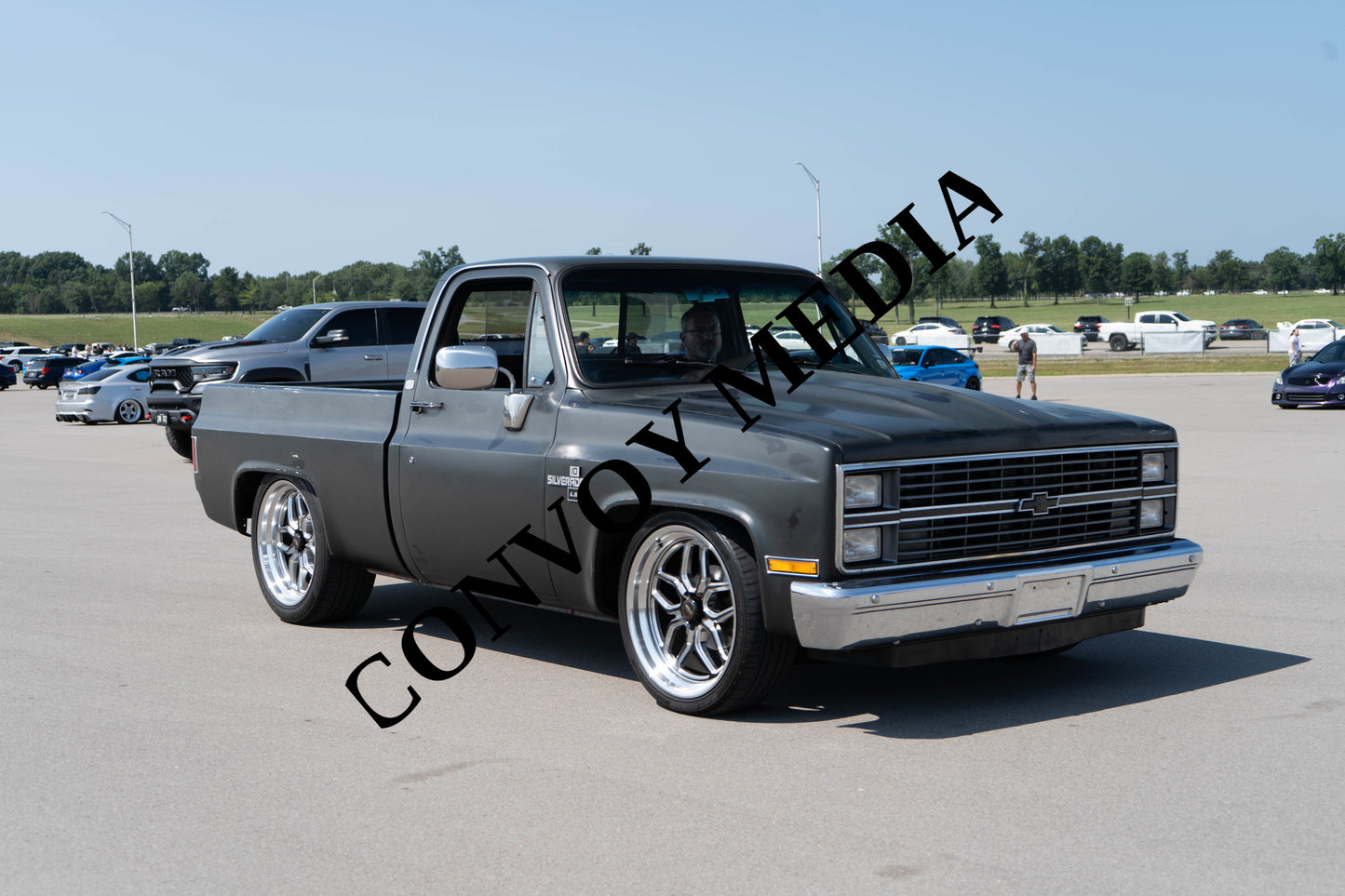 1985 Chevrolet C10 Nashville Cars and Coffee July 2026 Custom Design Piece #716