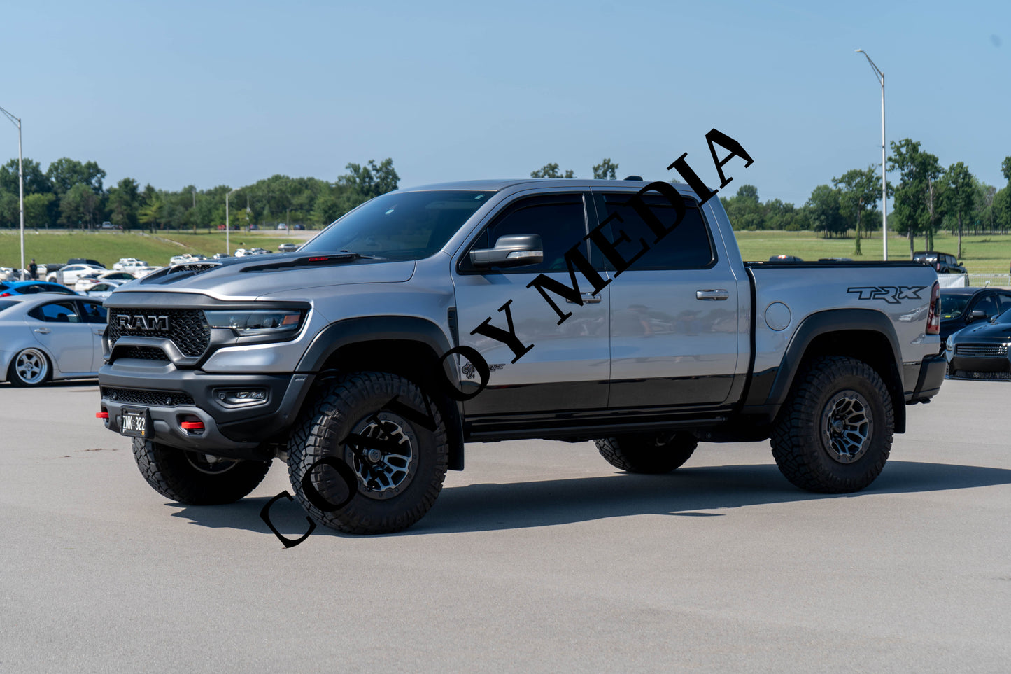 2022 Ram 1500 Nashville Cars and Coffee July 2026 Custom Design Piece #726