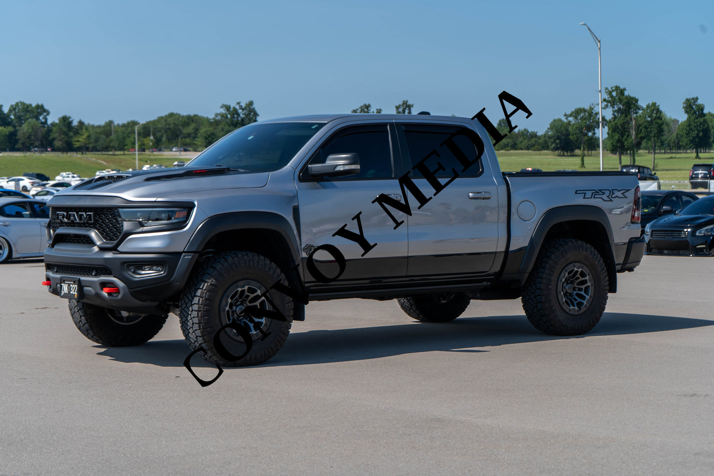 2022 Ram 1500 Nashville Cars and Coffee July 2026 Custom Design Piece #726