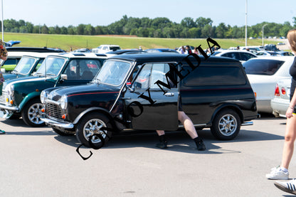 Mini Panel Van Nashville Cars and Coffee July 2026 Custom Design Piece #733