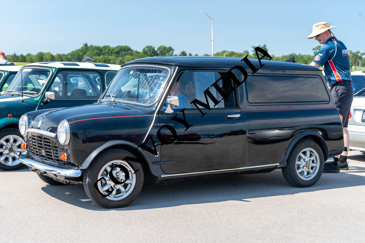 Mini Panel Van Nashville Cars and Coffee July 2026 Custom Design Piece #733