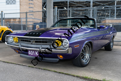 1971 Dodge Challenger Nashville Cars and Coffee July 2026 Custom Design Piece #83