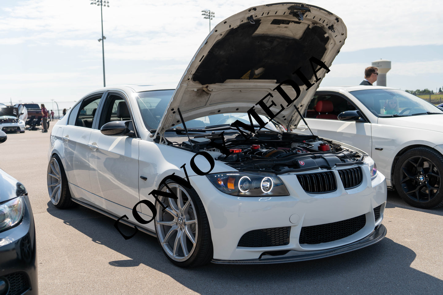 2007 BMW 3 Series Nashville Cars and Coffee July 2026 Custom Design Piece #751