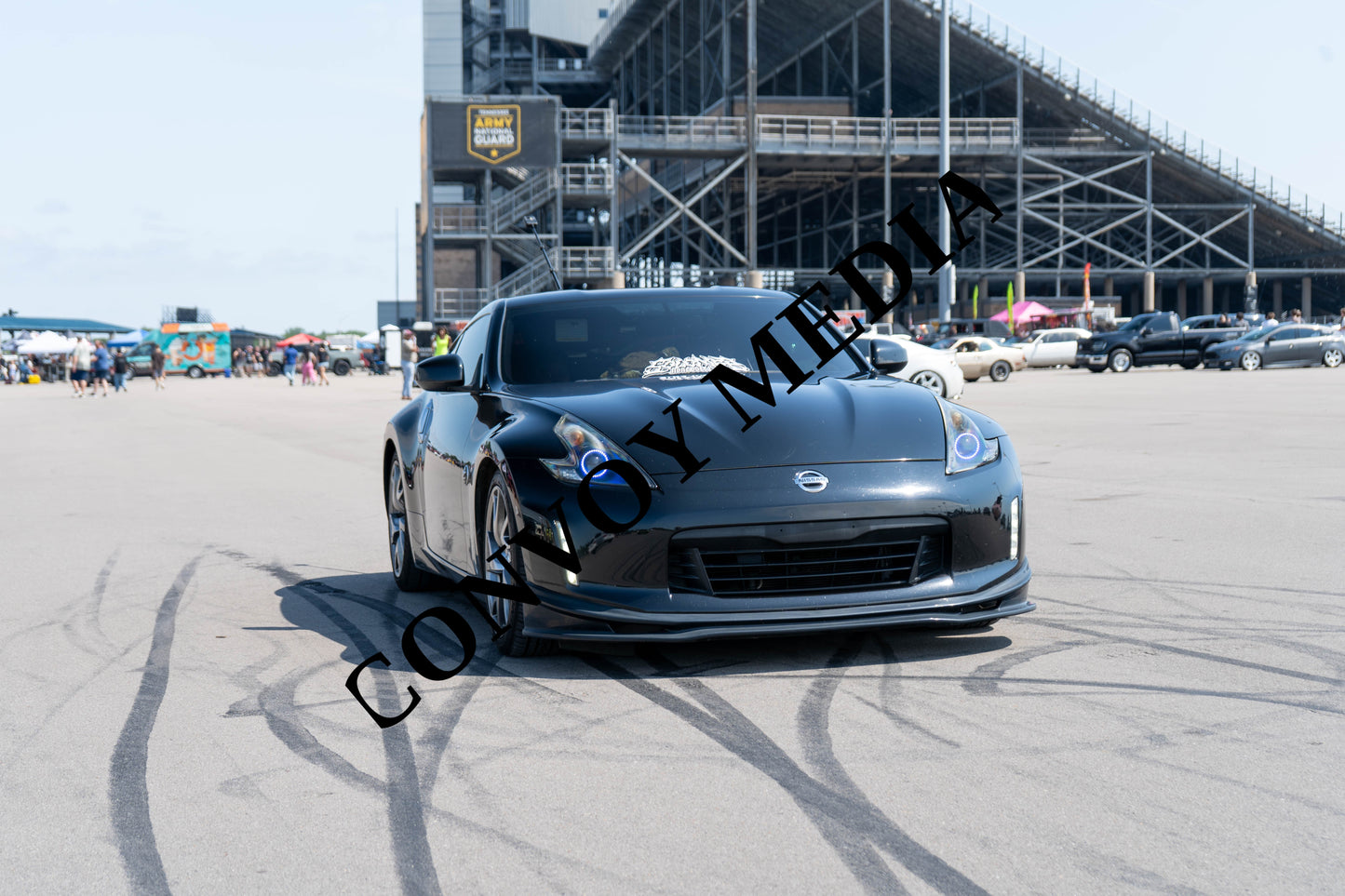 2010 Nissan 370Z Nashville Cars and Coffee July 2026 Custom Design Piece #757