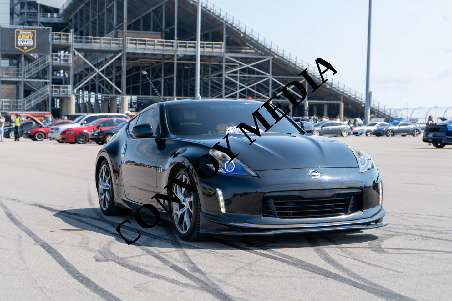 2010 Nissan 370Z Nashville Cars and Coffee July 2026 Custom Design Piece #757