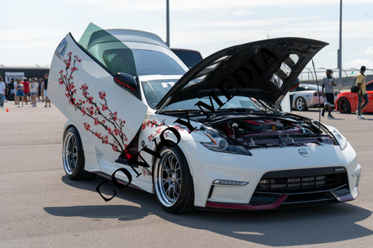 2016 Nissan 370Z Nashville Cars and Coffee July 2026 Custom Design Piece #779