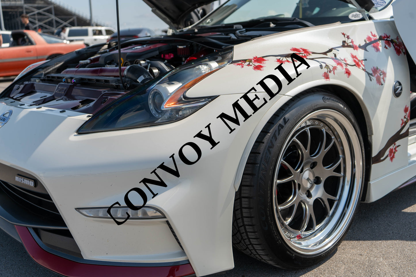 2016 Nissan 370Z Nashville Cars and Coffee July 2026 Custom Design Piece #779