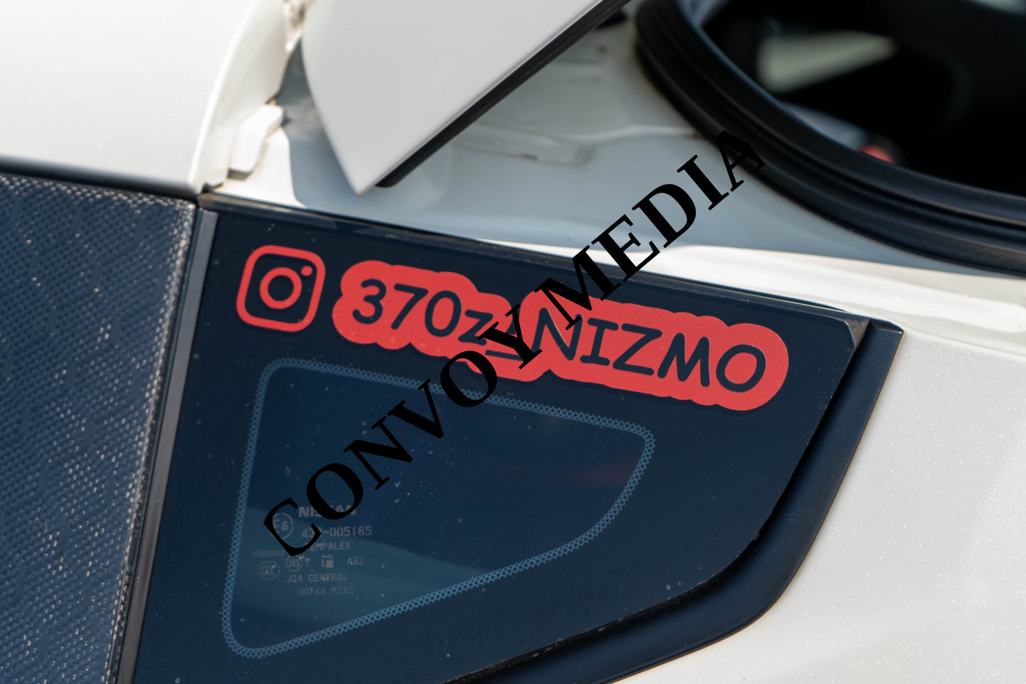 2016 Nissan 370Z Nashville Cars and Coffee July 2026 Custom Design Piece #779