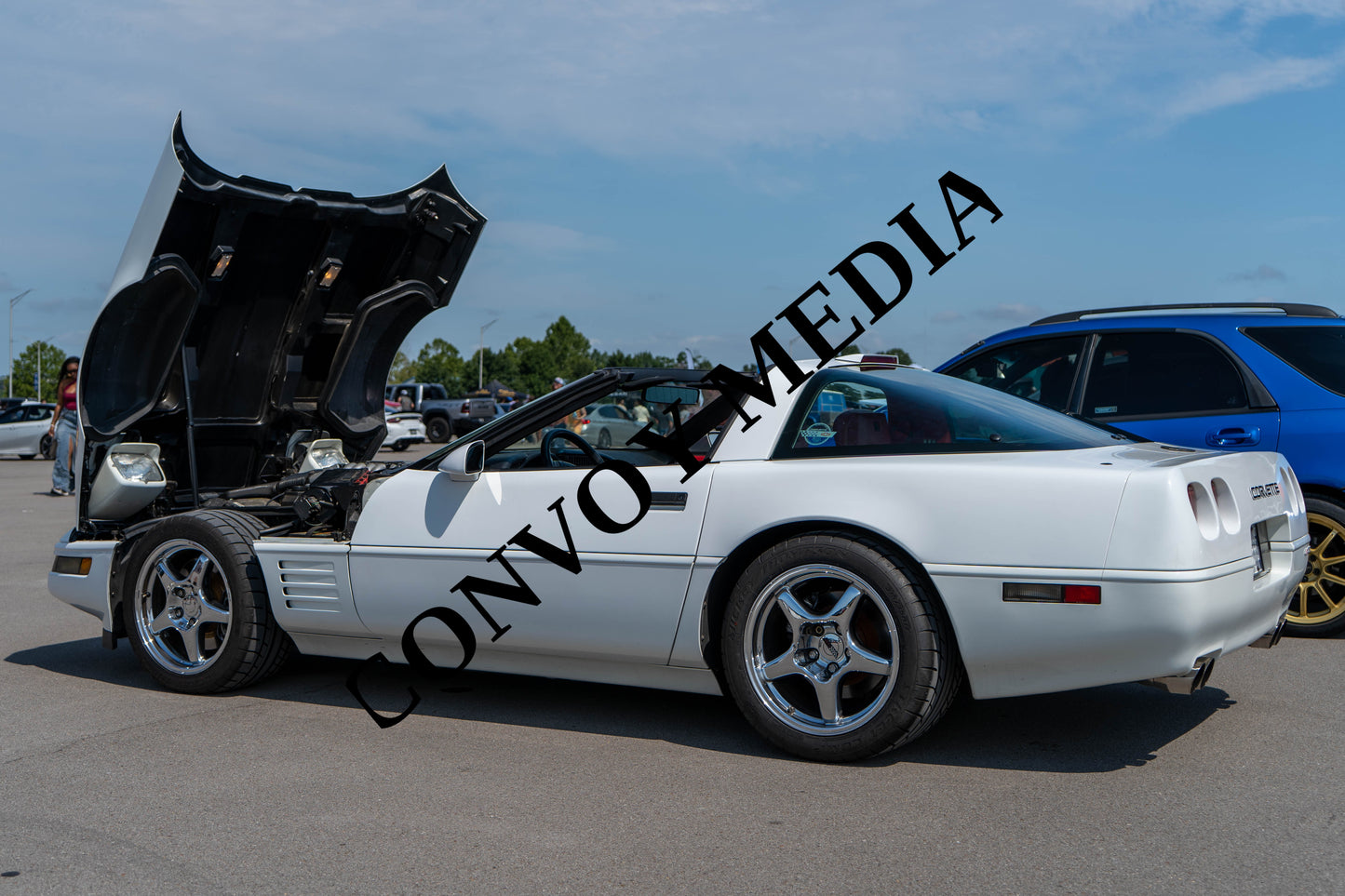 1993 Chevrolet Corvette Nashville Cars and Coffee July 2026 Custom Design Piece #787