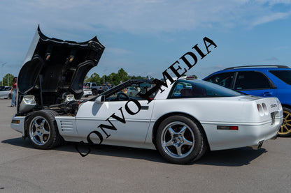 1993 Chevrolet Corvette Nashville Cars and Coffee July 2026 Custom Design Piece #787