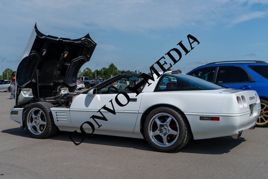 1993 Chevrolet Corvette Nashville Cars and Coffee July 2026 Custom Design Piece #787