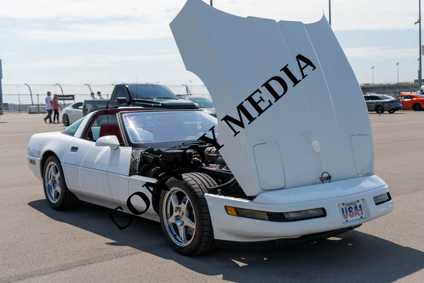 1993 Chevrolet Corvette Nashville Cars and Coffee July 2026 Custom Design Piece #787