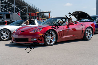 2012 Chevrolet Corvette Nashville Cars and Coffee July 2026 Custom Design Piece #808