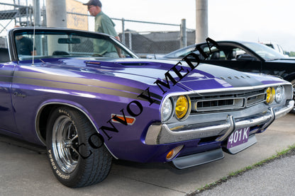 1971 Dodge Challenger Nashville Cars and Coffee July 2026 Custom Design Piece #83