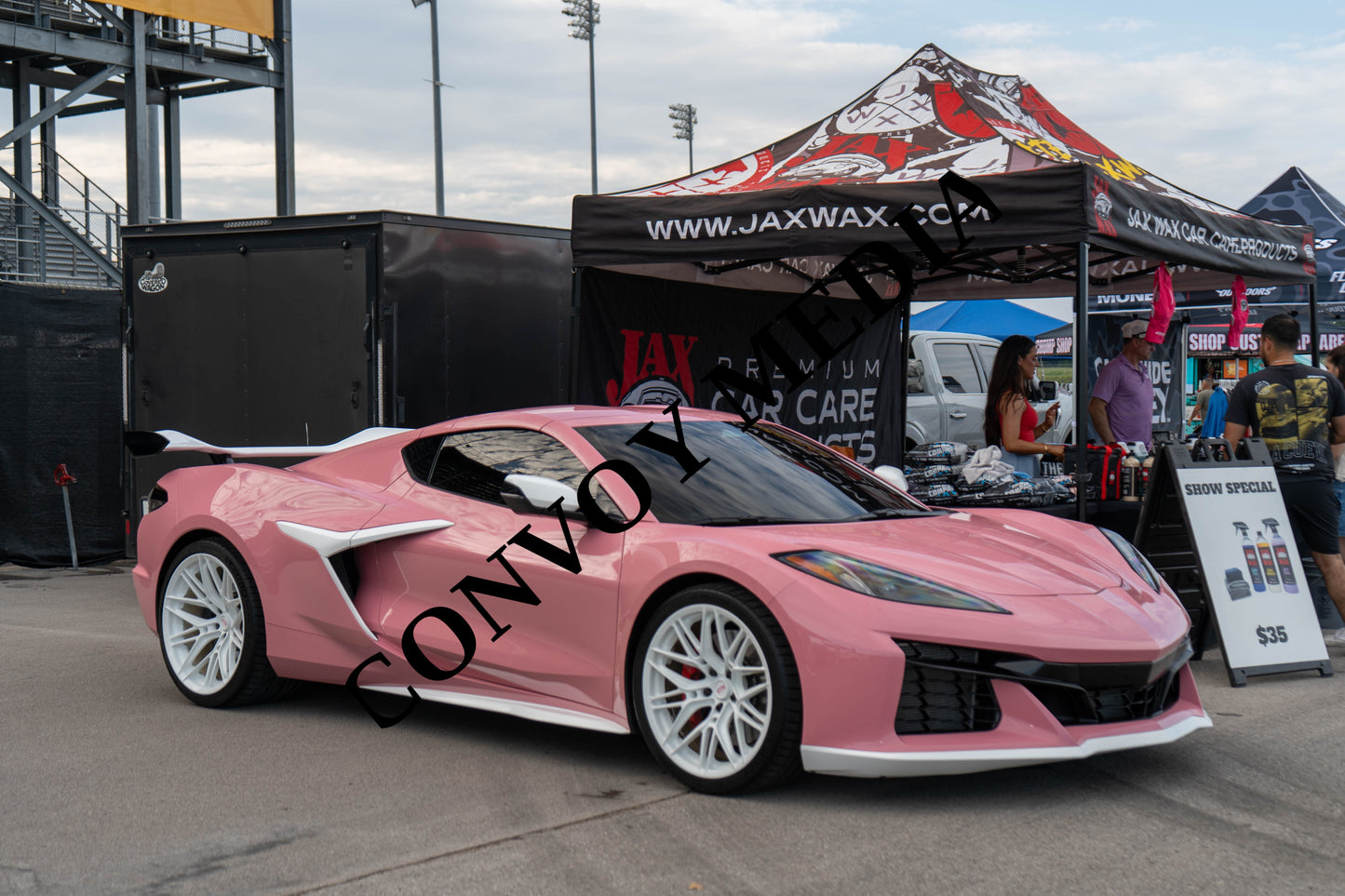 Chevrolet Corvette Z06 Nashville Cars and Coffee July 2026 Custom Design Piece #13