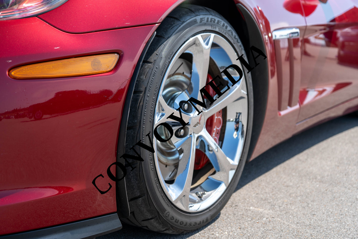 2012 Chevrolet Corvette Nashville Cars and Coffee July 2026 Custom Design Piece #808