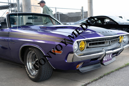 1971 Dodge Challenger Nashville Cars and Coffee July 2026 Custom Design Piece #83