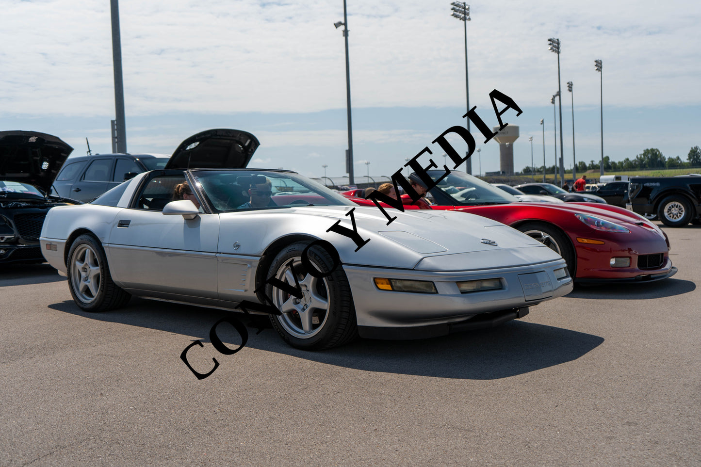 1996 Chevrolet Corvette Nashville Cars and Coffee July 2026 Custom Design Piece #817
