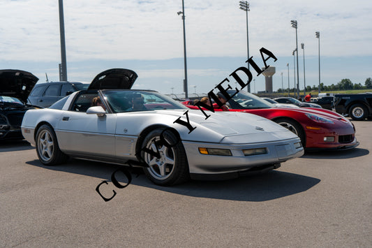 1996 Chevrolet Corvette Nashville Cars and Coffee July 2026 Custom Design Piece #817