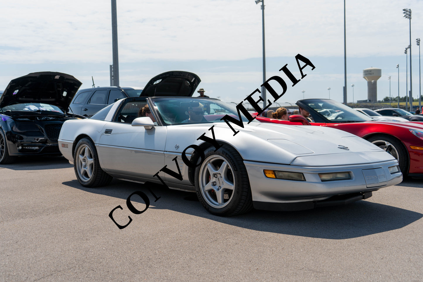 1996 Chevrolet Corvette Nashville Cars and Coffee July 2026 Custom Design Piece #817