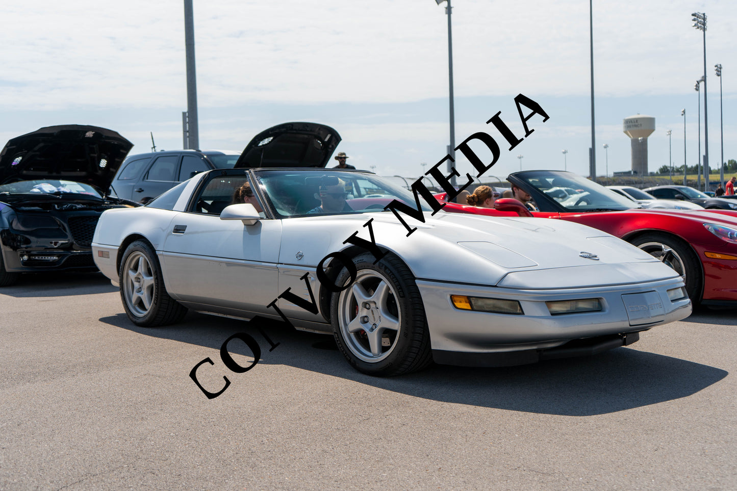 1996 Chevrolet Corvette Nashville Cars and Coffee July 2026 Custom Design Piece #817
