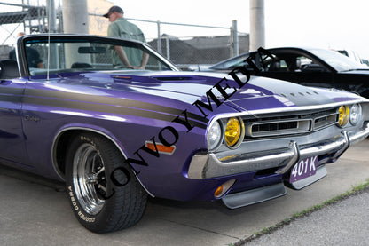 1971 Dodge Challenger Nashville Cars and Coffee July 2026 Custom Design Piece #83