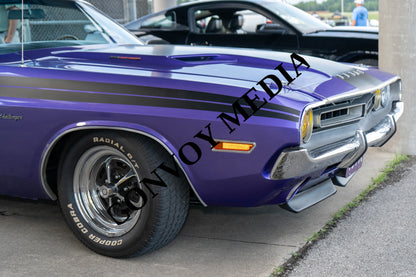 1971 Dodge Challenger Nashville Cars and Coffee July 2026 Custom Design Piece #83