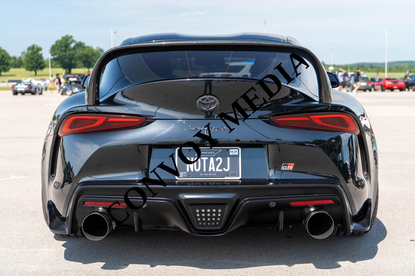 Toyota GR Supra Nashville Cars and Coffee July 2026 Custom Design Piece #519