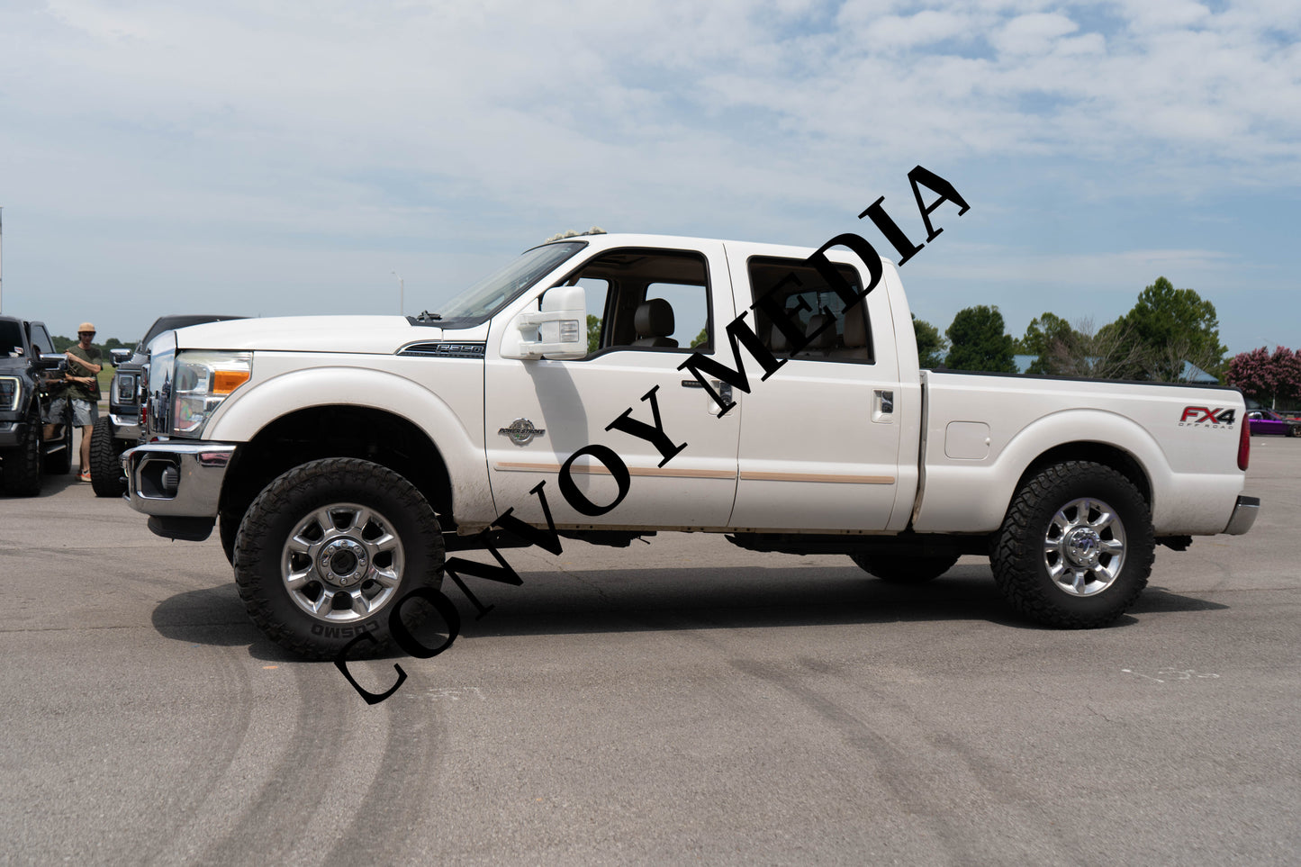 2014 Ford F-350 Nashville Cars and Coffee July 2026 Custom Design Piece #889