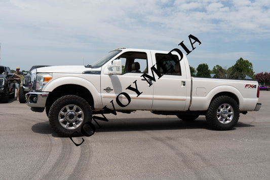 2014 Ford F-350 Nashville Cars and Coffee July 2026 Custom Design Piece #889