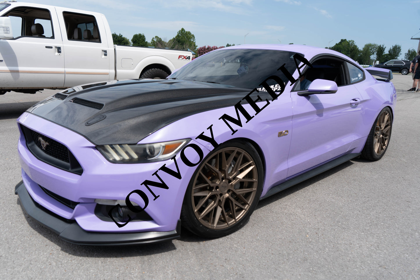 2016 Ford Mustang Nashville Cars and Coffee July 2026 Custom Design Piece #849