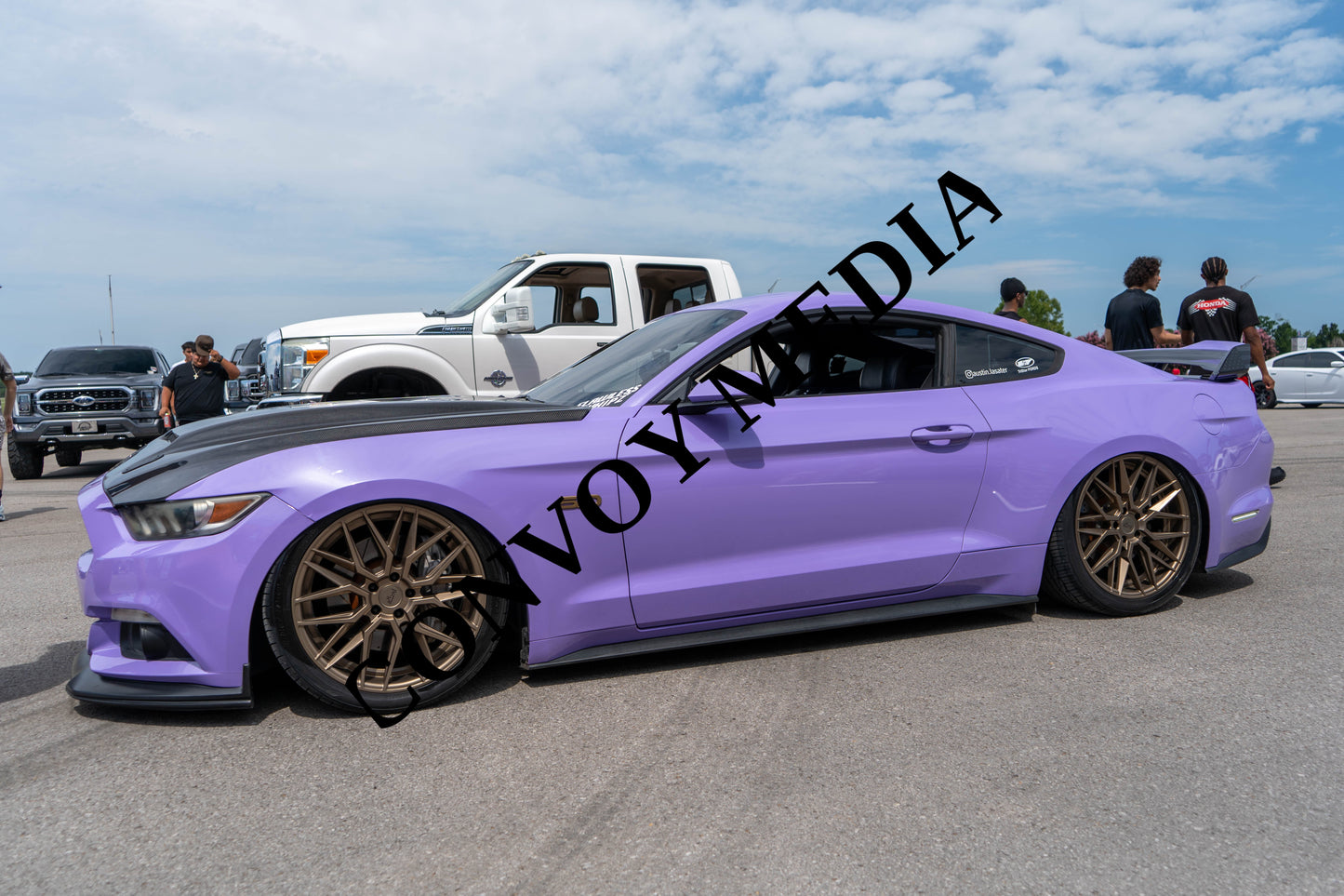 2016 Ford Mustang Nashville Cars and Coffee July 2026 Custom Design Piece #849