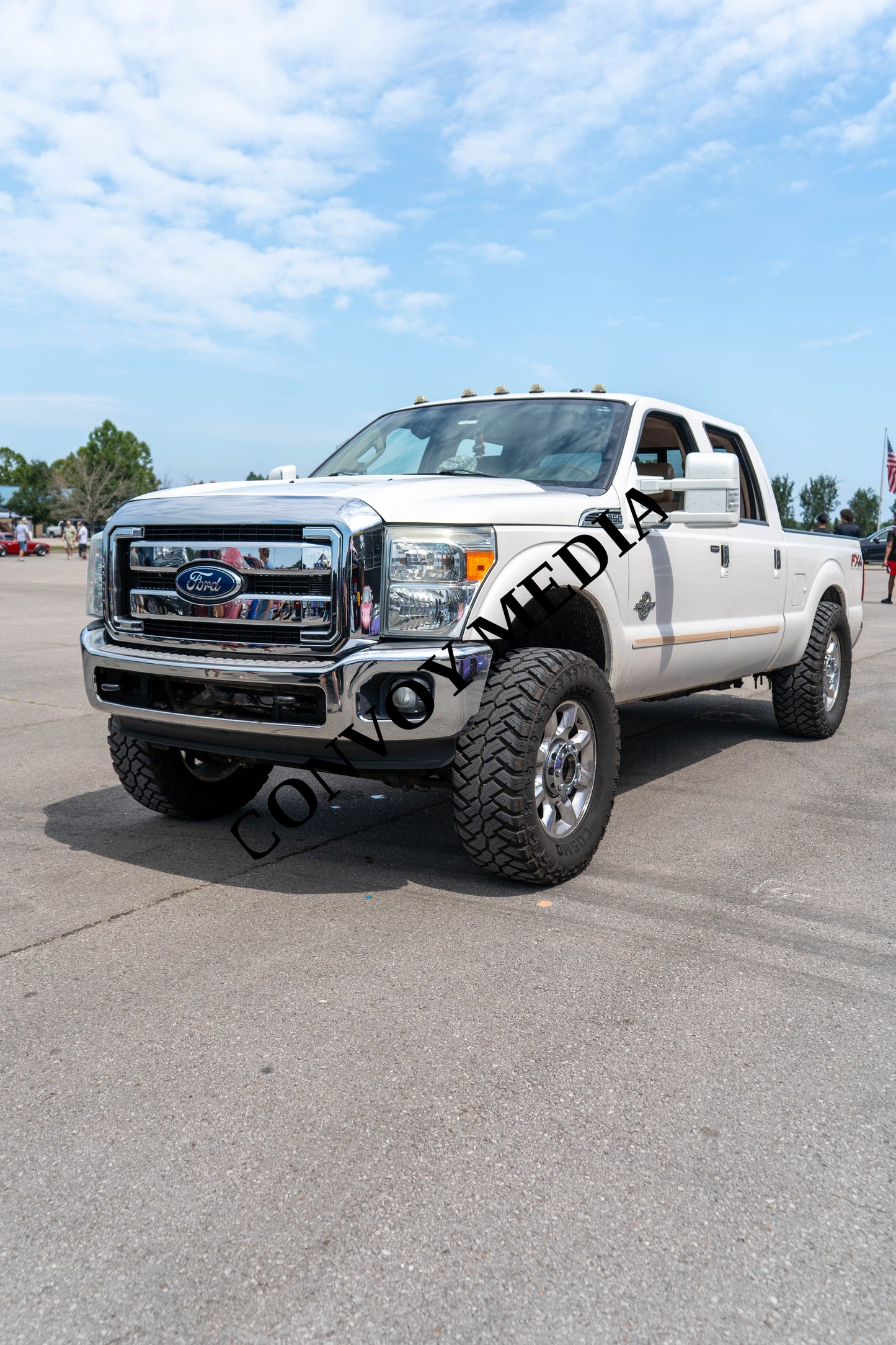 2014 Ford F-350 Nashville Cars and Coffee July 2026 Custom Design Piece #889