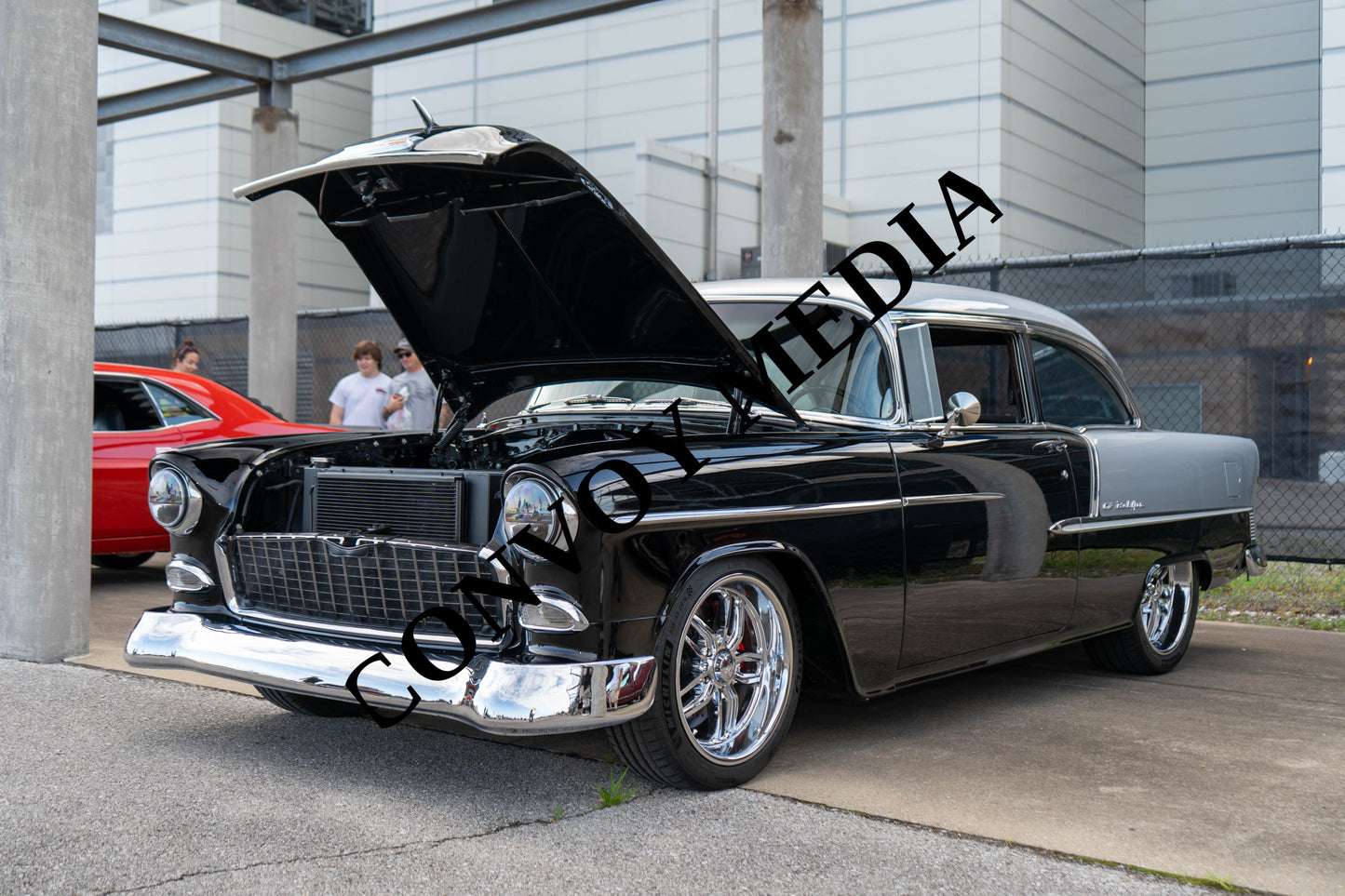 1955 Chevrolet Bel Air Nashville Cars and Coffee July 2026 Custom Design Piece #107