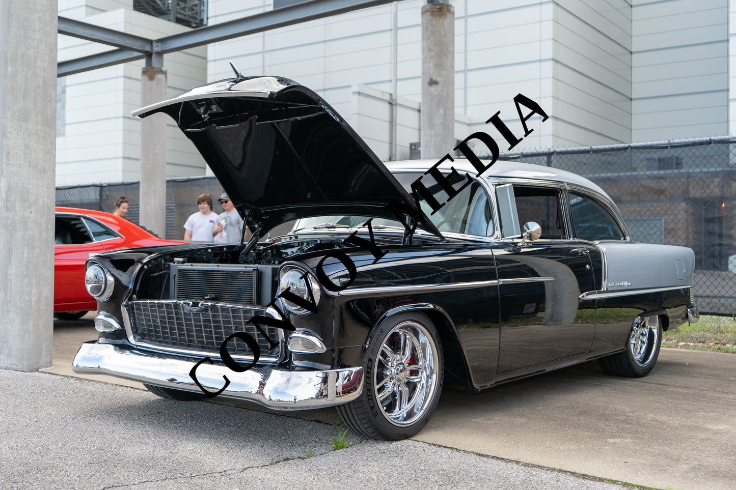1955 Chevrolet Bel Air Nashville Cars and Coffee July 2026 Custom Design Piece #107